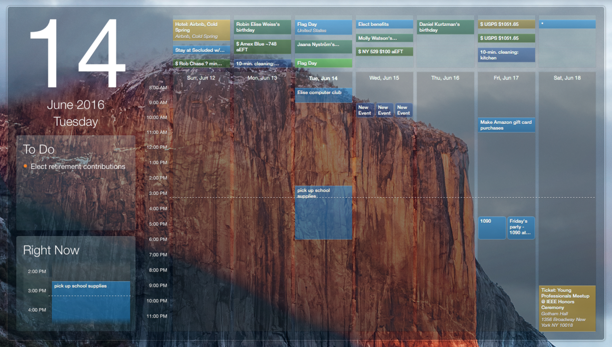 Calendar For Desktop App Mac